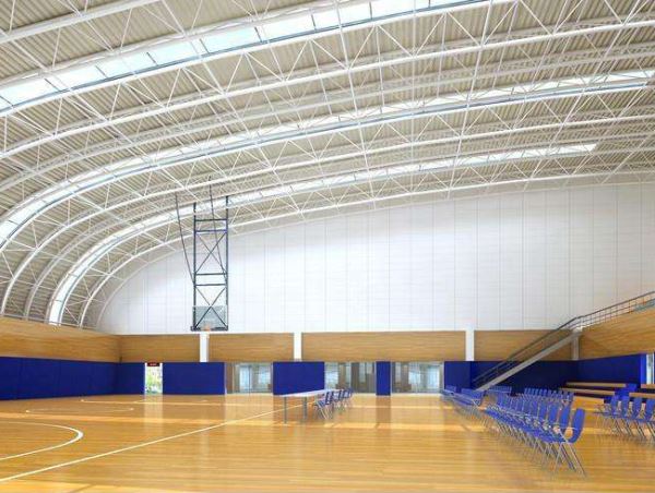 鋼網(wǎng)架體育館