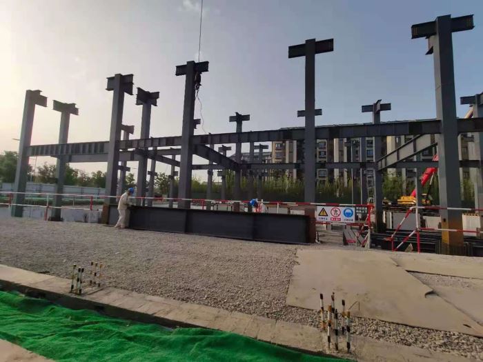 蘇州市青劍110KV變電站新建鋼結(jié)構(gòu)工程