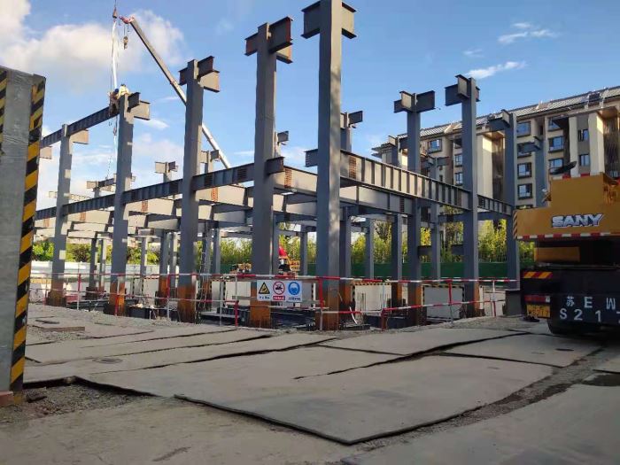 蘇州市青劍110KV變電站新建鋼結(jié)構(gòu)工程