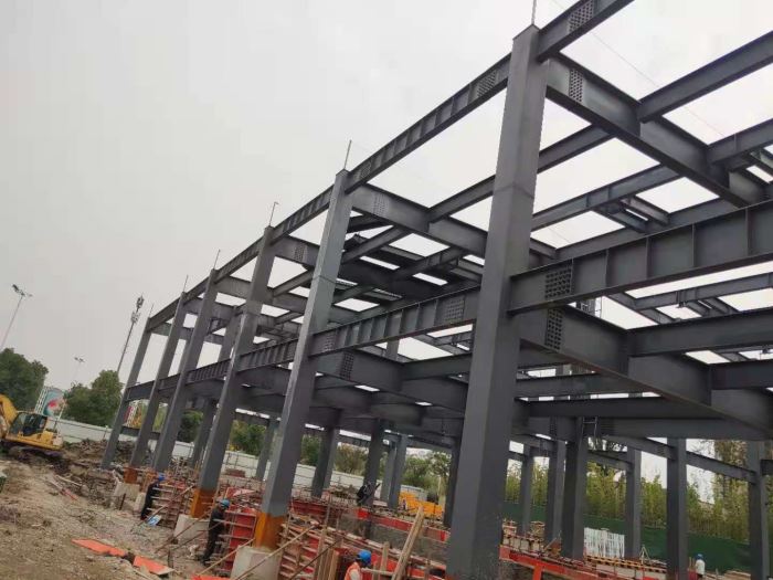 蘇州市青劍110KV變電站新建鋼結(jié)構(gòu)工程