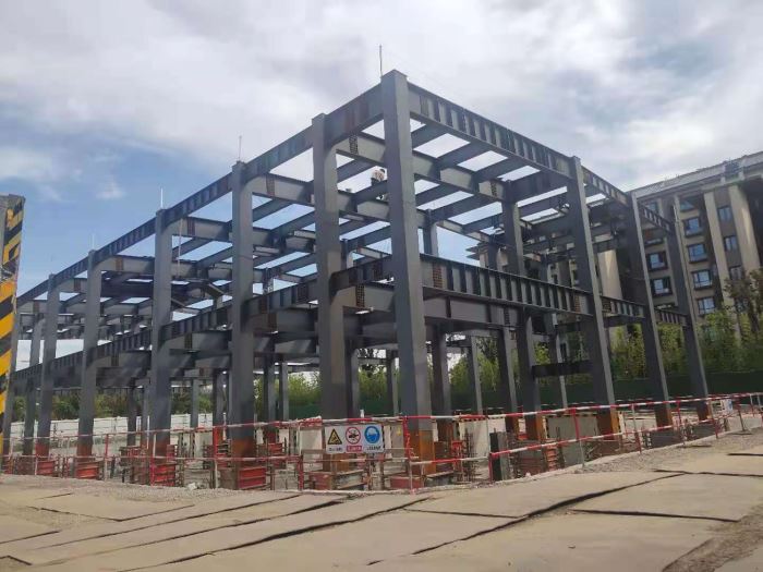 蘇州市青劍110KV變電站新建鋼結(jié)構(gòu)工程